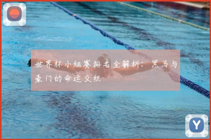 世界杯小组赛排名全解析：黑马与豪门的命运交织