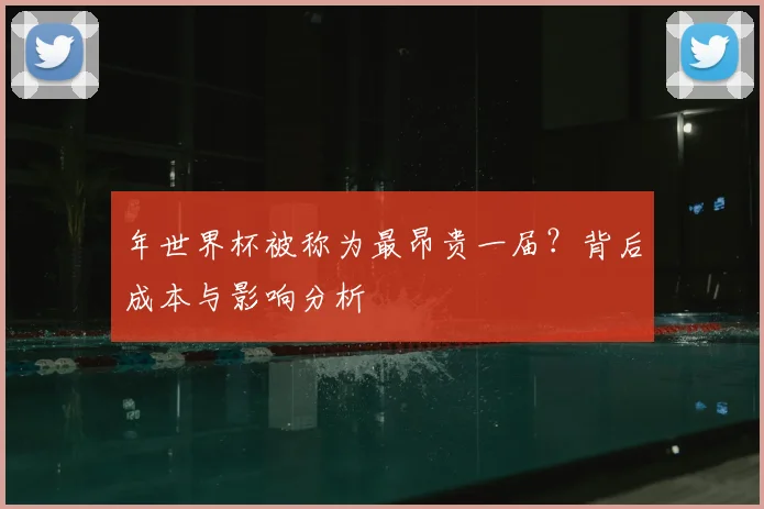 年世界杯被称为最昂贵一届？背后成本与影响分析